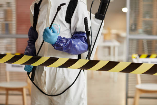 Professional Sewage Cleanup technician working in Williamstown, NJ